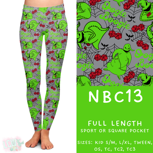 Ready to Ship - NBC13 Full Length Leggings - Sport Pocket TC