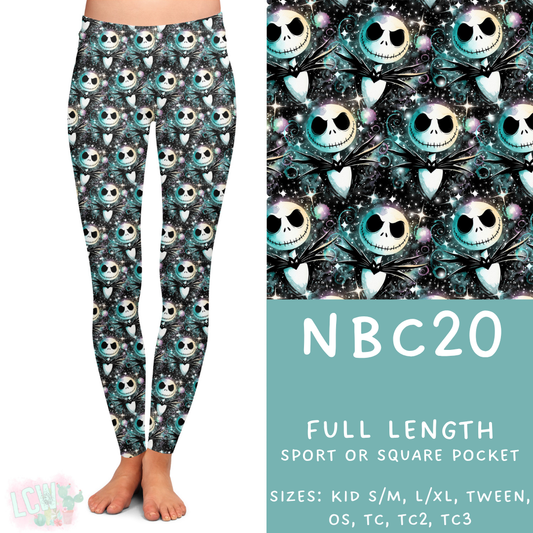 Ready to Ship - NBC20 Full Length Leggings - Sport Pocket TC & TC2