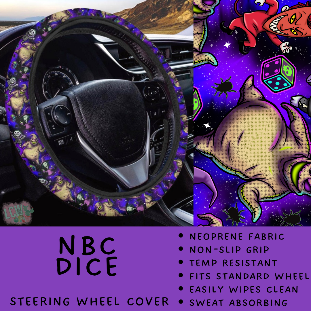 Batch #554 - Car Accessories 3 - Closes 7/10 - ETA early/mid Sept - NBC Dice Steering Wheel Cover