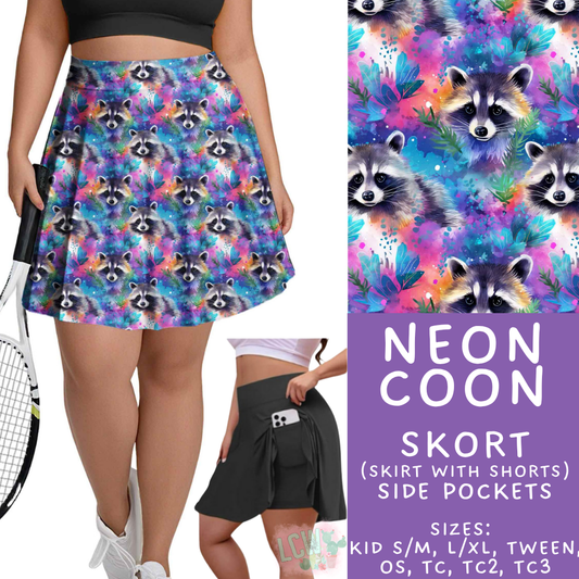 Batch #550 - Fun Run 24 - Closes 7/1 - ETA early Sept - Neon Coon Skort