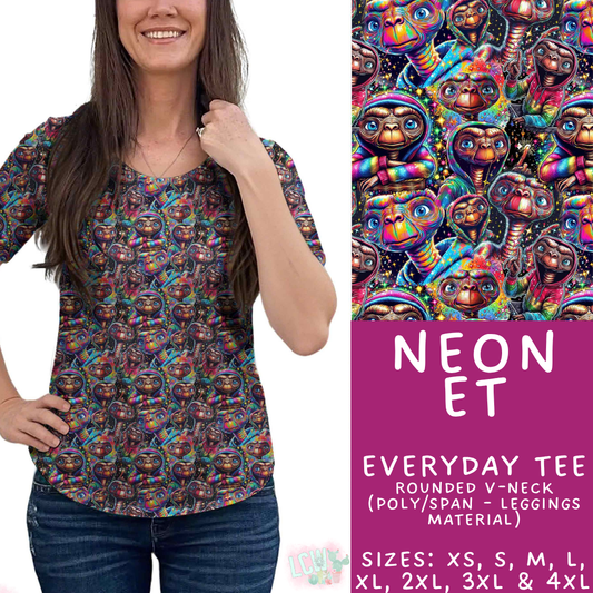 Batch #548 - May Request Run - Closes 6/26 - ETA late August - Neon ET Everyday Tee