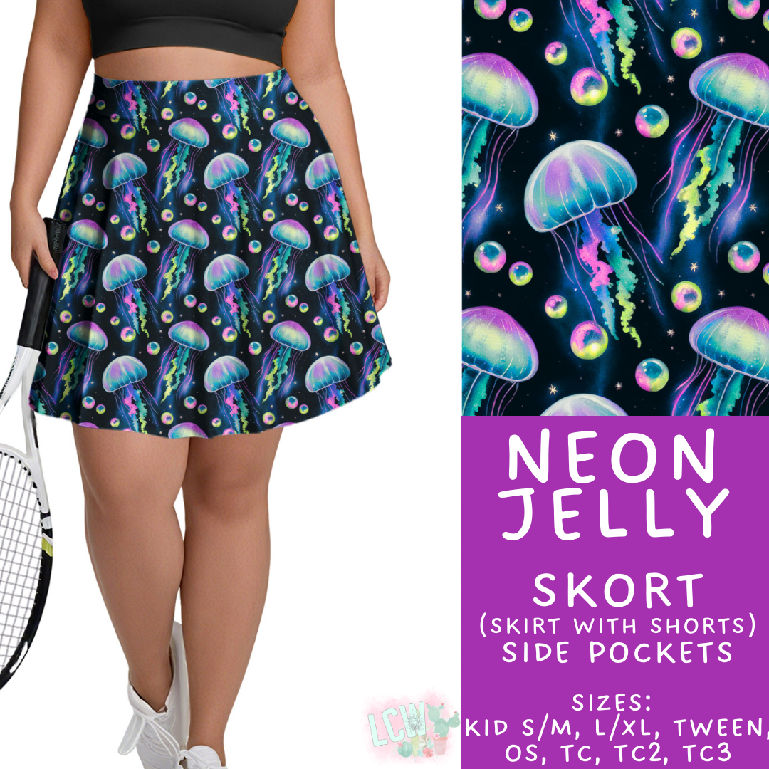 Batch #468 - Fun Run 18 - Closes 12/26 - ETA late Feb - Neon Jelly Skort