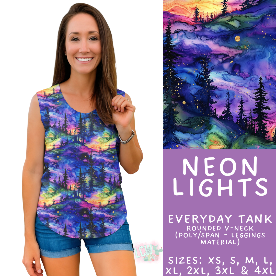 Batch #547 - Set in Style Collection - Closes 6/24 - ETA late August - Neon Lights Everyday Tank