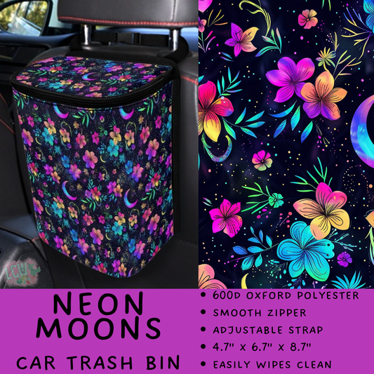 Batch #423 - Car Accessories - Closes 10/2 - ETA mid/late Nov - Neon Moons Car Trash Bin