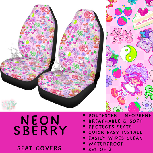 Batch #554 - Car Accessories 3 - Closes 7/10 - ETA early/mid Sept - Neon SBerry Vehicle Seat Covers