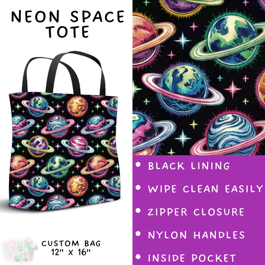 Batch #468 - Fun Run 18 - Closes 12/26 - ETA late Feb - Neon Space Tote