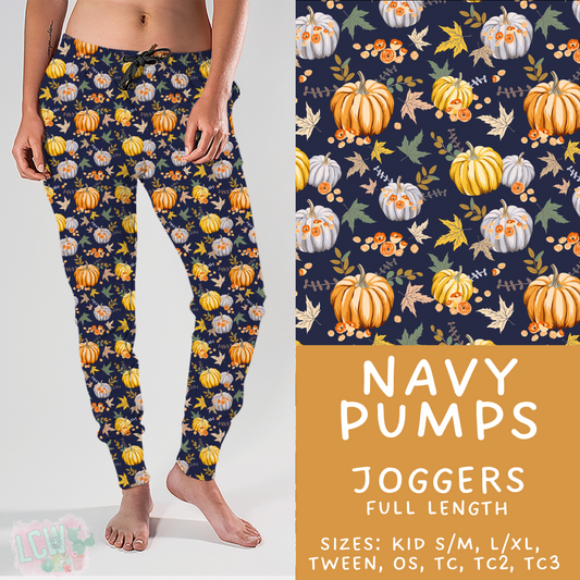 Batch #407 - Fall Fun 2 - Closes 9/4 - ETA mid/late October - Navy Pumps Joggers