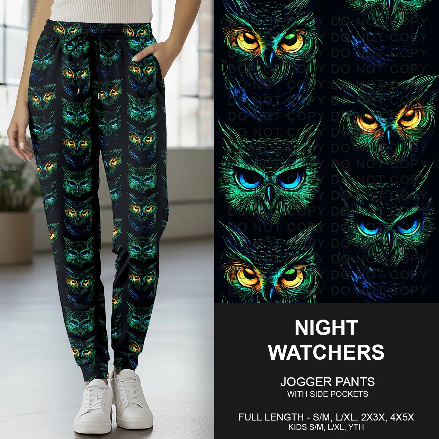 B269 - Preorder Night Watchers Joggers (Closes 12/28. ETA early March)