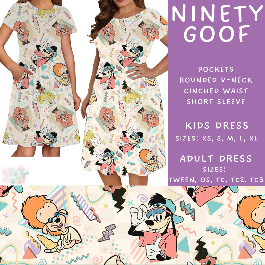 Batch #468 - Fun Run 18 - Closes 12/26 - ETA late Feb - Ninety Goof Adult & Kids Dresses