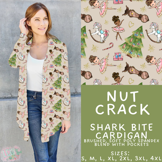 Batch #428 - Christmas Spirit - Closes 10/10 - ETA late Nov - Nut Crack Cardigan