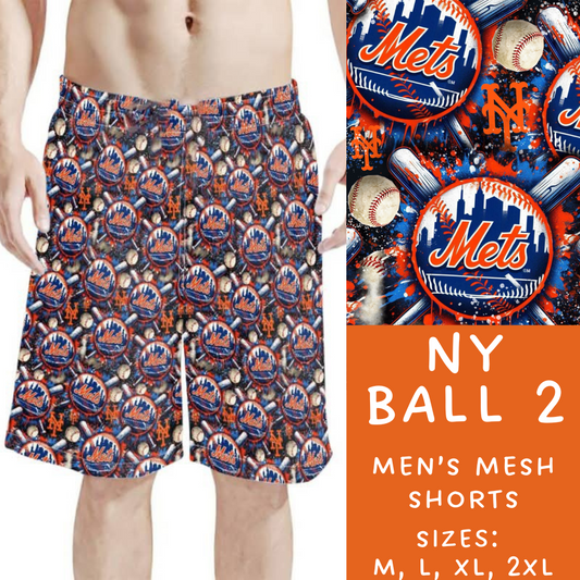 Batch #498 - Strike Out 3 - Closes 3/2 - ETA early May - NY Ball 2 Men's Shorts