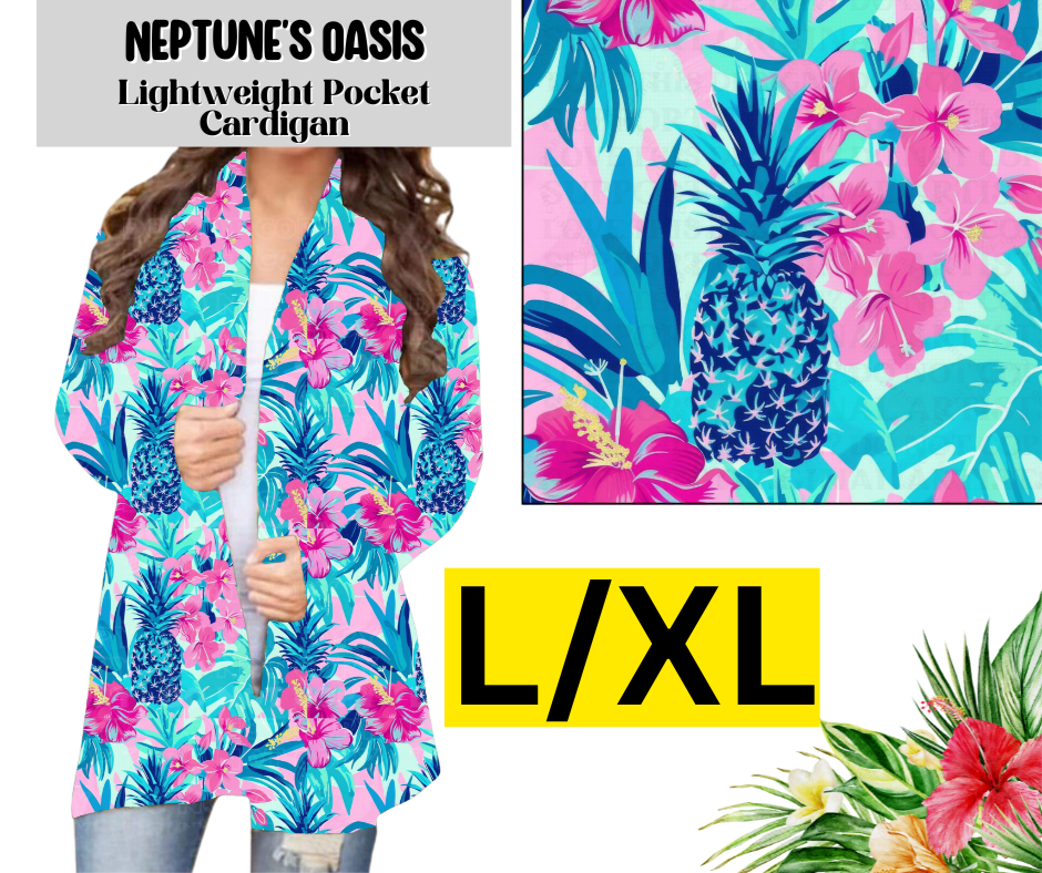 Neptune's Oasis Pocket Cardigan