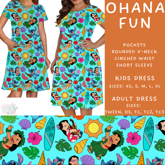 Batch #333 - Magical Summer - Closes 5/7 - ETA late June - Ohana Fun Adult & Kids Dresses
