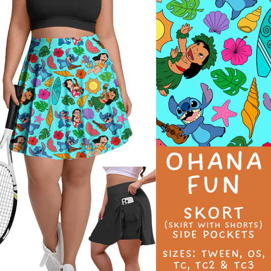 Batch #333 - Magical Summer - Closes 5/7 - ETA late June - Ohana Fun Skort