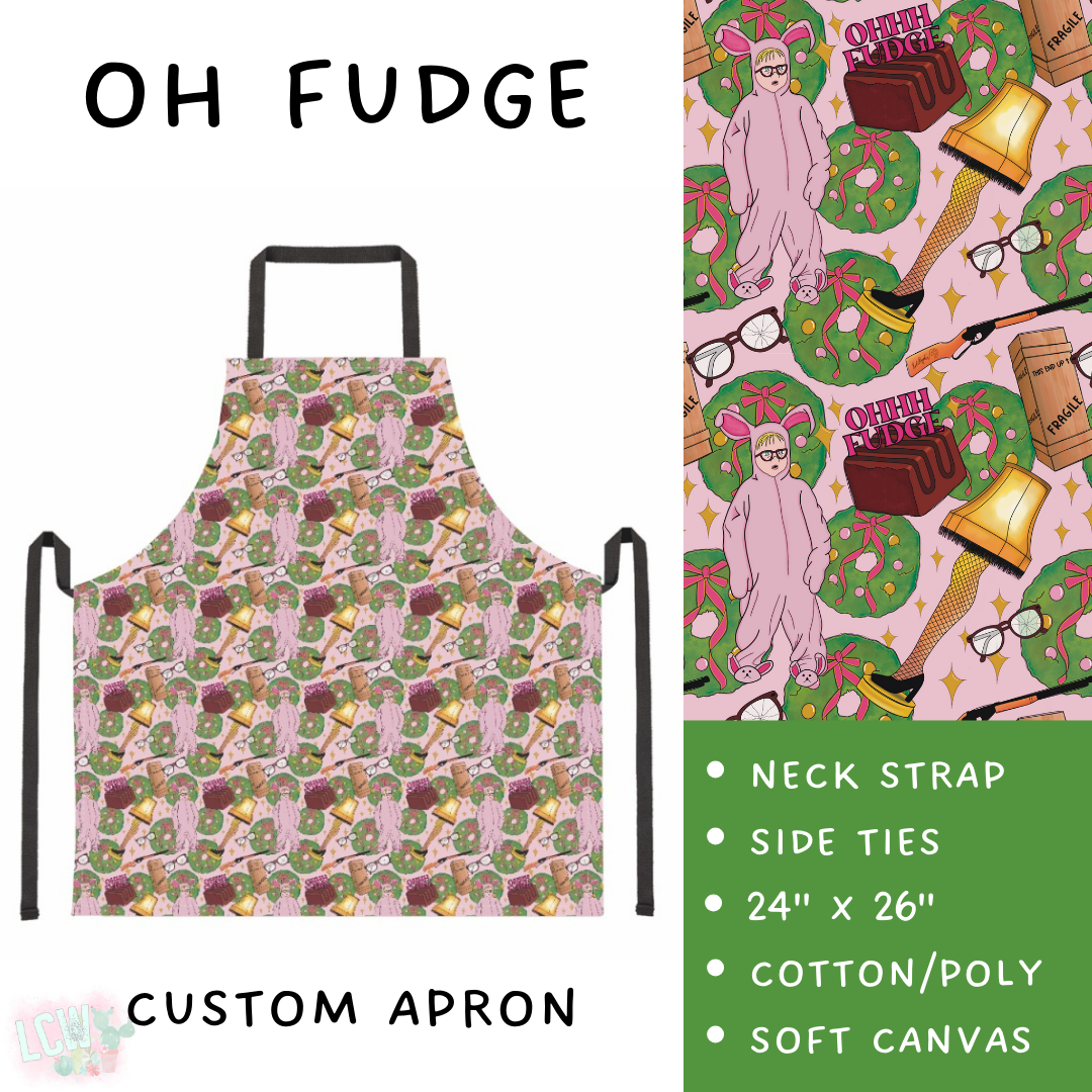 Batch #416 - Baking Spirits Bright 2 - Closes 9/19 - ETA early Nov - Oh Fudge Apron