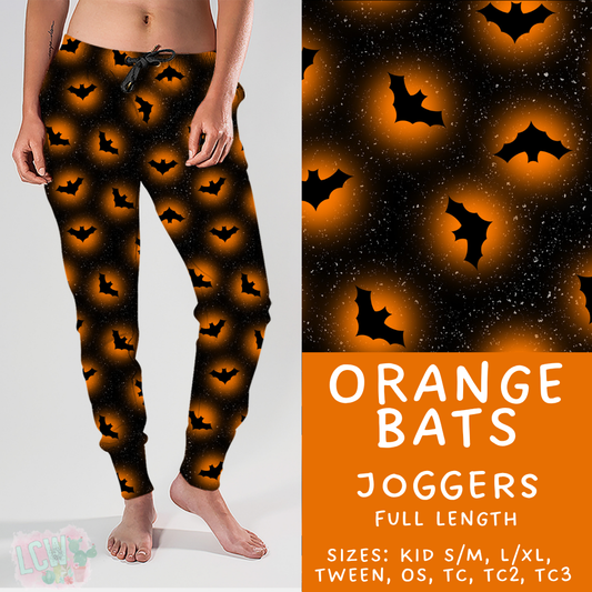 In Production - Batch #384 - Orange Bats Joggers - OS