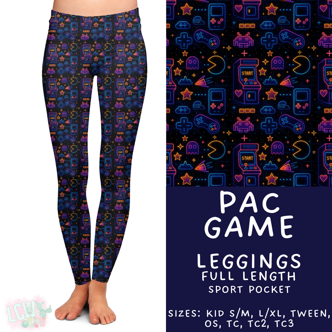 Batch #445 - Fun Run 16 - Closed 11/10 - ETA late Dec - Pac Game Full Length Leggings