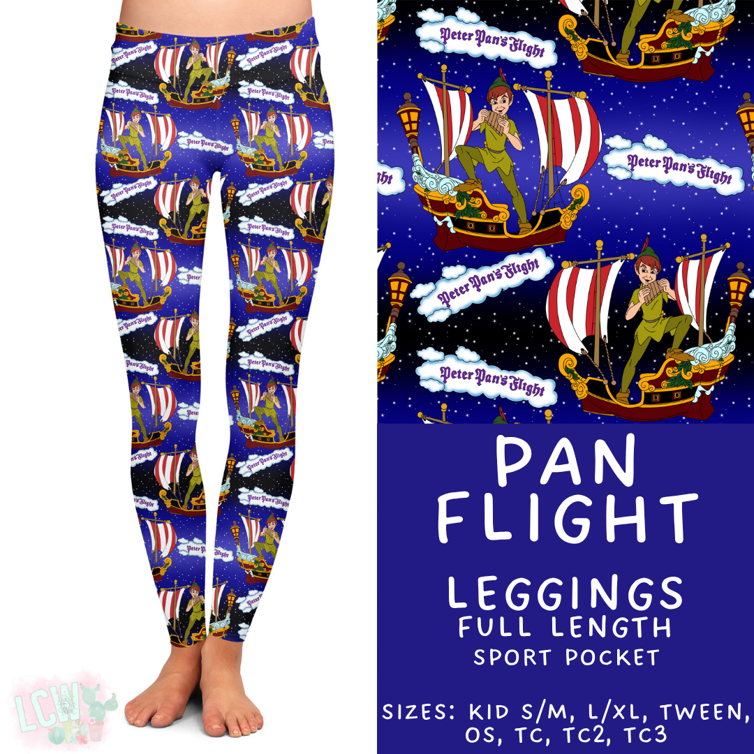 Batch #449 - Magical Faves 15 - Closes 11/19 - ETA early Jan - Pan Flight Full Length Leggings