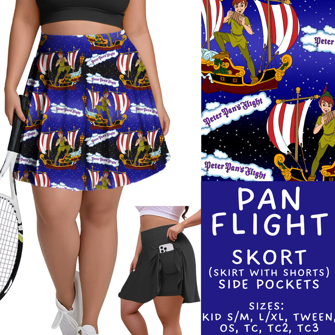 Batch #449 - Magical Faves 15 - Closes 11/19 - ETA early Jan - Pan Flight Skort