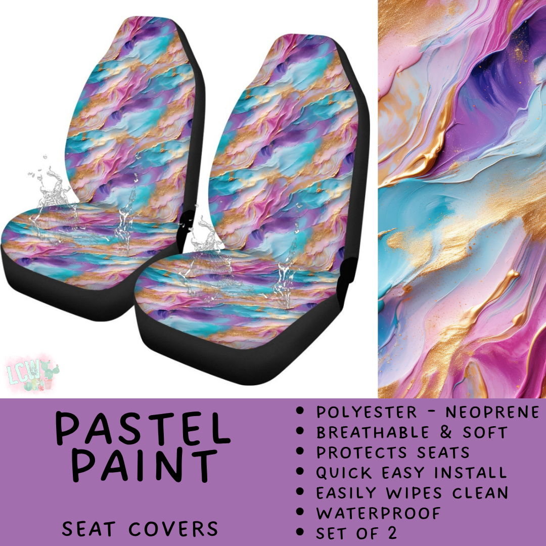 Batch #554 - Car Accessories 3 - Closes 7/10 - ETA early/mid Sept - Pastel Paint Vehicle Seat Covers