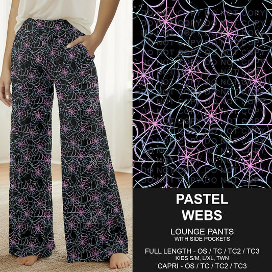 B297 - Preorder Pastel Webs Lounge Pants (Closes 6/28. ETA: early Sept.)