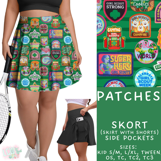 Batch #429 - Cookie Dealer 3 - Closes 10/13 - ETA late Nov - Patches Skort