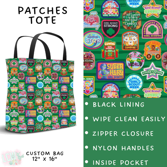 Batch #429 - Cookie Dealer 3 - Closes 10/13 - ETA late Nov - Patches Tote