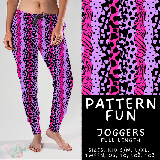 Batch #408 - Fun Run 14 - Closes 9/5 - ETA mid/late October - Pattern Fun Joggers