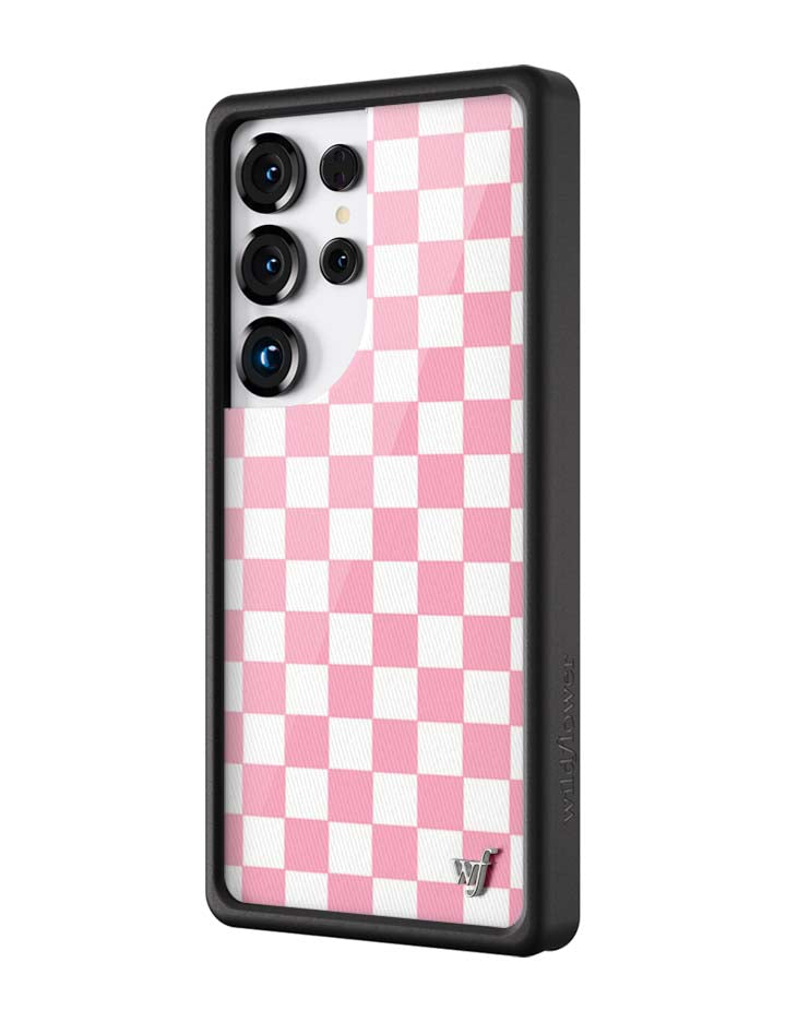Checkers | Pink Samsung Galaxy Case