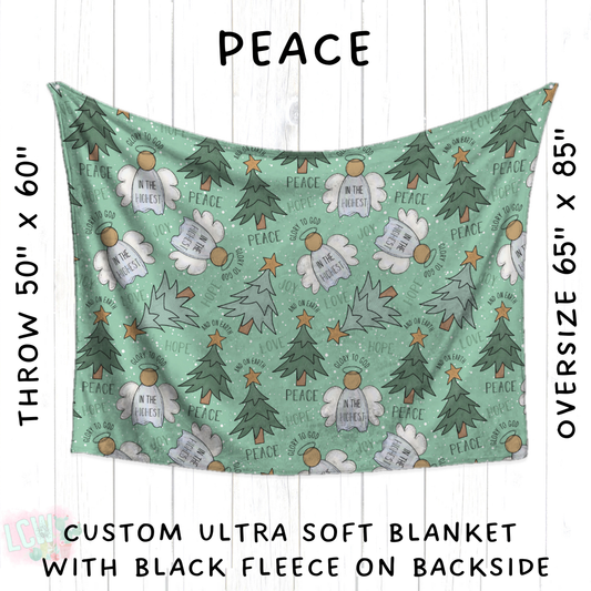 Batch #428 - Christmas Spirit - Closes 10/10 - ETA late Nov - Peace Blanket