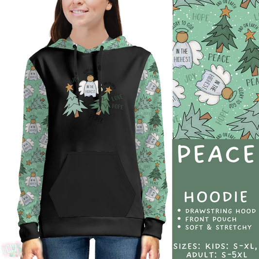 Batch #428 - Christmas Spirit - Closes 10/10 - ETA late Nov - Peace Hoodie