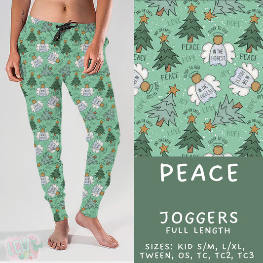 Batch #428 - Christmas Spirit - Closes 10/10 - ETA late Nov - Peace Joggers