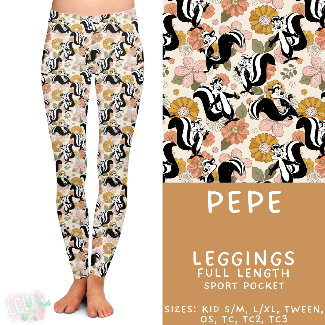 Batch #445 - Fun Run 16 - Closed 11/10 - ETA late Dec - Pepe Full Length Leggings