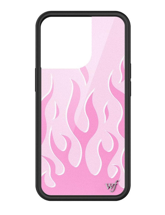 Flames | Pink iPhone Case - Alonna's Legging Land