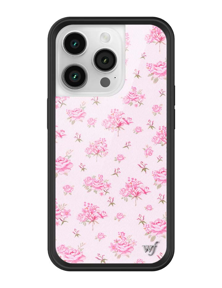 Forget Me Not Floral | Pink iPhone Case