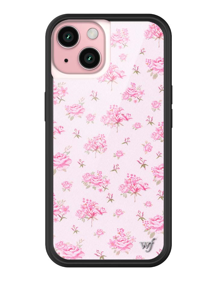 Forget Me Not Floral | Pink iPhone Case
