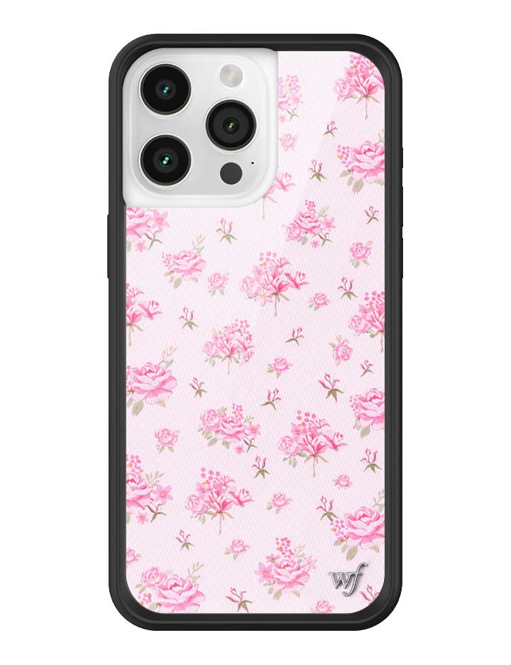 Forget Me Not Floral | Pink iPhone Case
