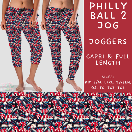 Batch #498 - Strike Out 3 - Closes 3/2 - ETA early May - Philly Ball 2 Full and Capri Length Joggers - Alonna's Legging Land