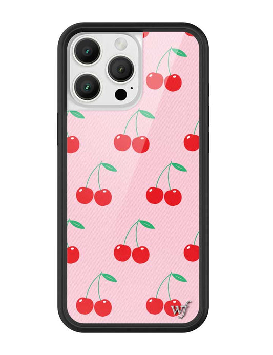 Pink Cherries iPhone Case - Alonna's Legging Land