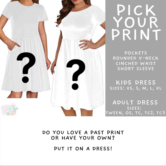 Batch #571 - Horror Windows - Closes 8/17 - ETA mid Oct - Pick Your Print Adult & Kids Dresses