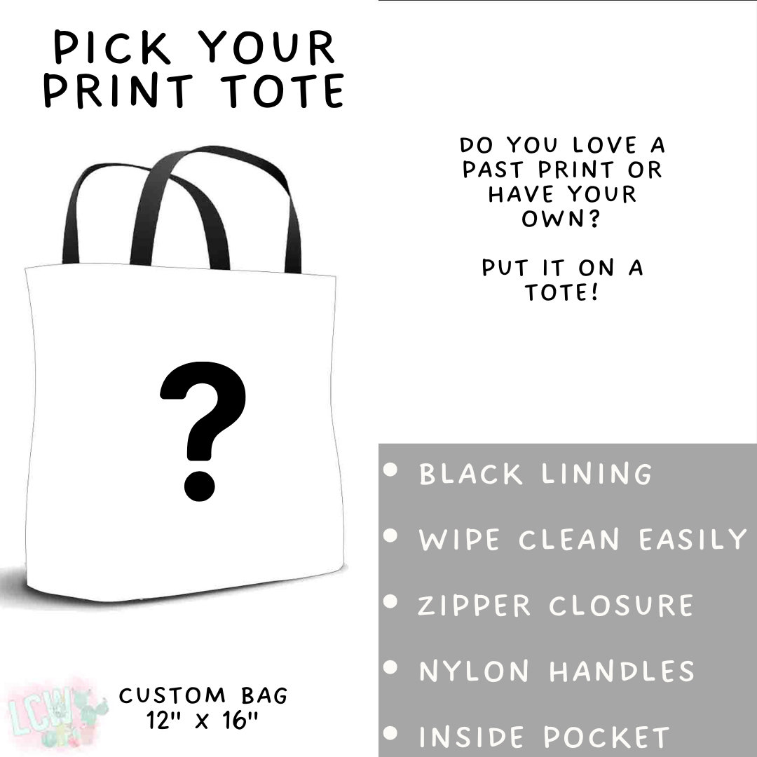 Batch #560 - Halloween 4 - Closes 7/26 - ETA late Sept - Pick Your Print Tote