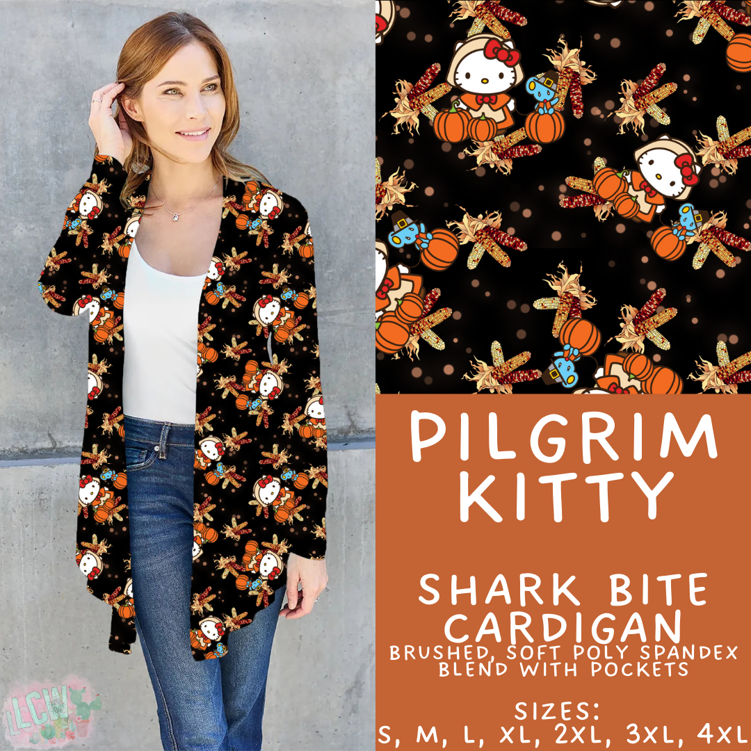 Batch #409 - Character Fall 2 - Closes 9/8 - ETA late October - Pilgrim Kitty Cardigan