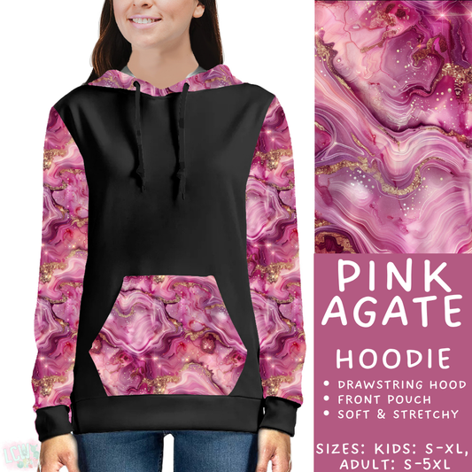Batch #448 - Agate Collection - Closes 11/17 - ETA early Jan - Pink Agate Hoodie