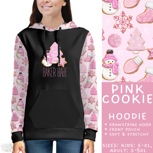 Batch #428 - Christmas Spirit - Closes 10/10 - ETA late Nov - Pink Cookie Hoodie