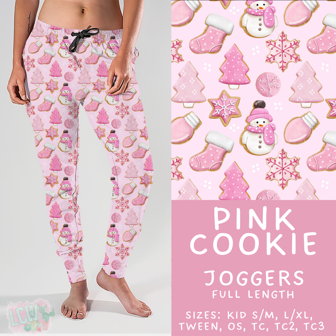 Batch #428 - Christmas Spirit - Closes 10/10 - ETA late Nov - Pink Cookie Joggers
