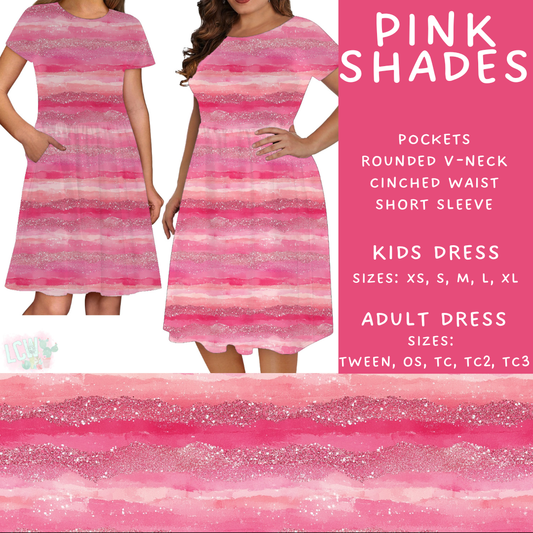 Batch #452 - Mom & Me Love - Closes 11/21 - ETA early Jan - Pink Shades Womens & Girls Dresses