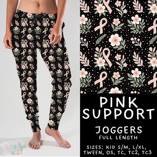 Batch #408 - Fun Run 14 - Closes 9/5 - ETA mid/late October - Pink Support Joggers