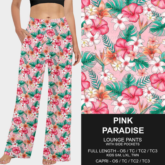 B228 - Preorder Pink Paradise Lounge Pants (Closes 5/11. ETA: late July)