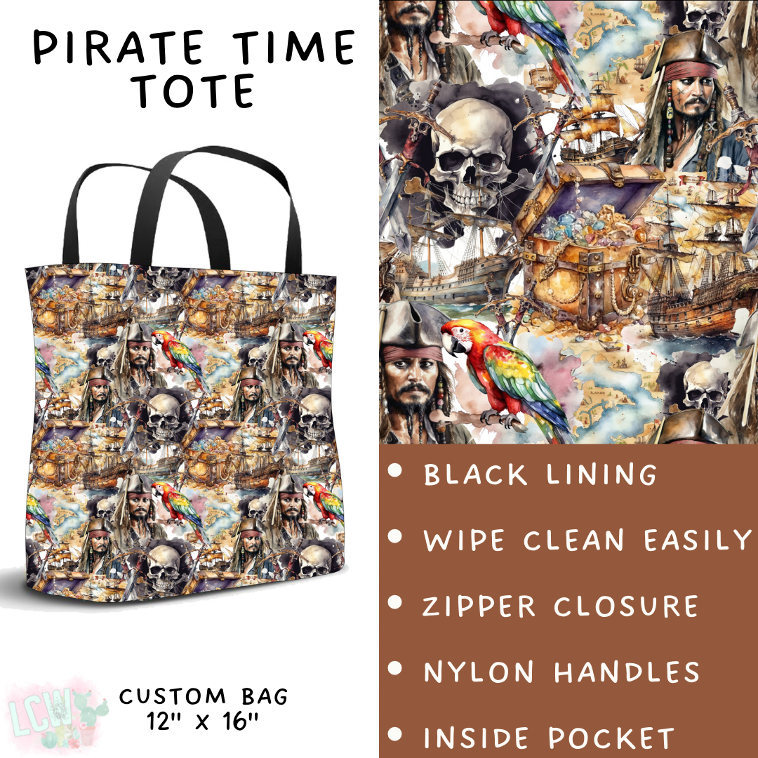 Batch #502 - Show Time - Closes 3/11 - ETA mid May - Pirate Time Tote