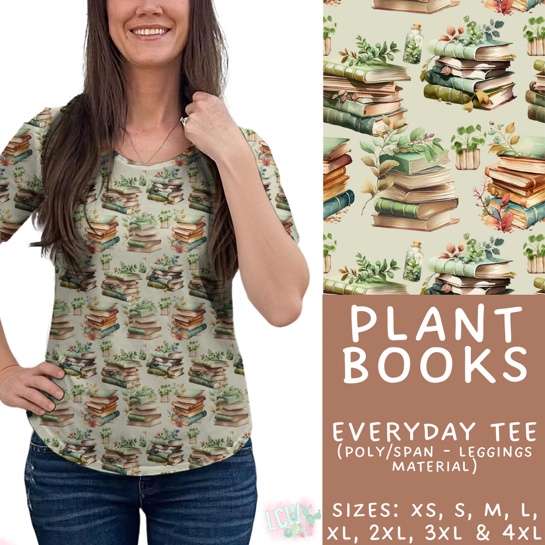 Batch #468 - Fun Run 18 - Closes 12/26 - ETA late Feb - Plant Books Everyday Tee